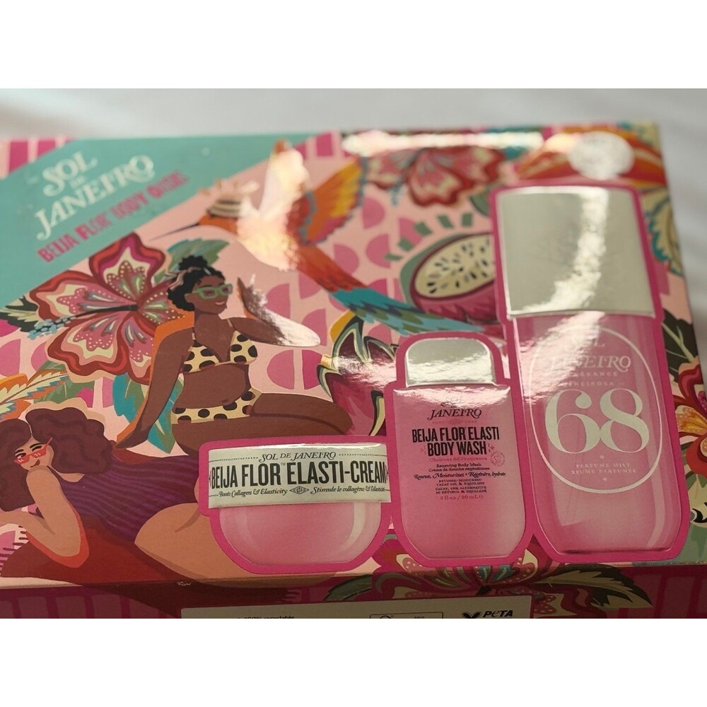 NWT, Sol De Janeiro Brand, Body Cream, Body Wash, Perfume Gift Set, #68 - Picture 9 of 12